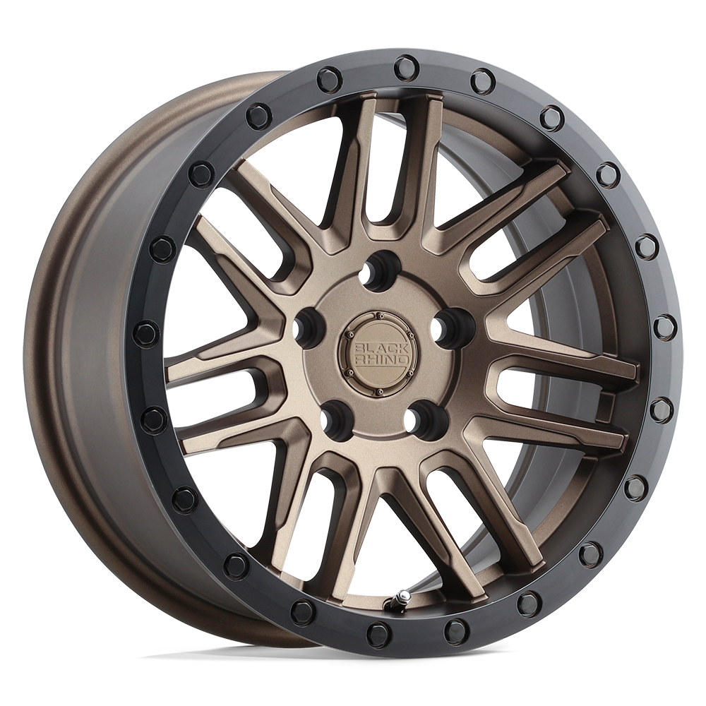 Black Rhino Hard Alloys ARCHES BRONZE W/ BLACK RING Wheel 17x8 5X108mm +30 76.1mm