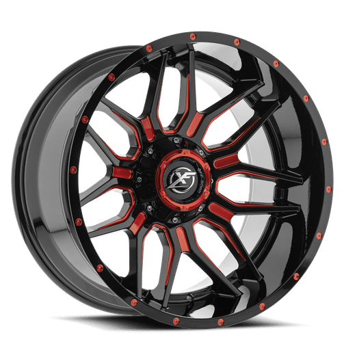 XF-222 20x10 6x135/6x139.7 ET-12 106.4 bore Wheel