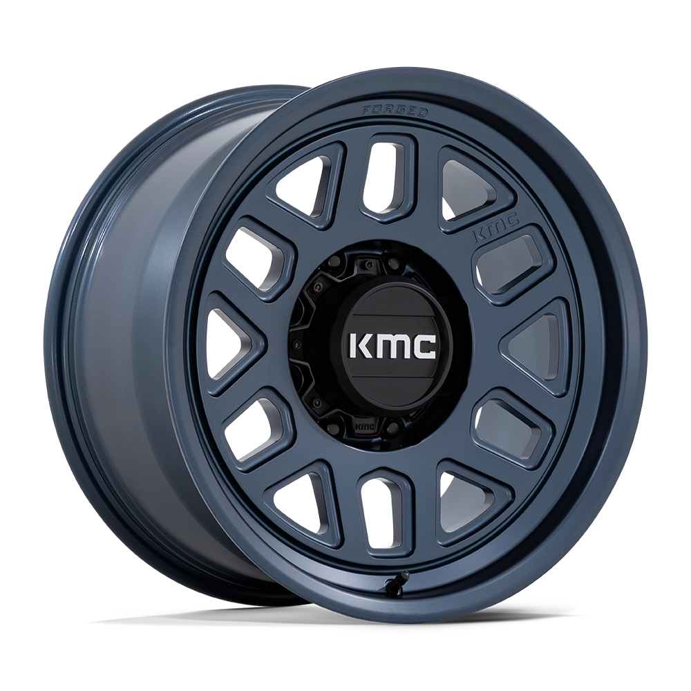 KMC KM451 MESA FORGED MONOBLOCK METALLIC BLUE Wheel 18x9 8X170mm +18 125.1mm
