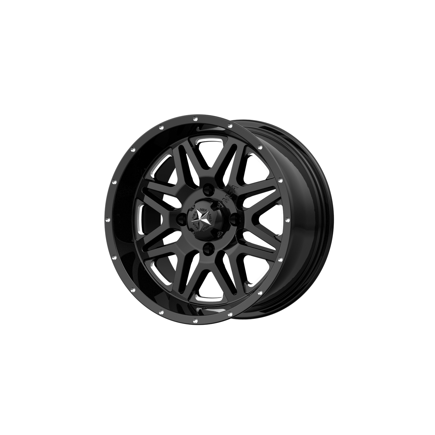 M26 VIBE UTV 14x7 4X137 ET0 112.10 bore Wheel