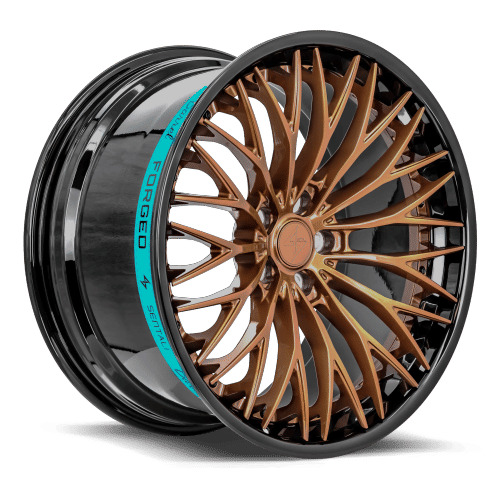 SENTALI BARREL SB1 Gloss Black Lip / Gloss Bronze Centre Wheel 20x10.5 5X115mm +20 71.6mm