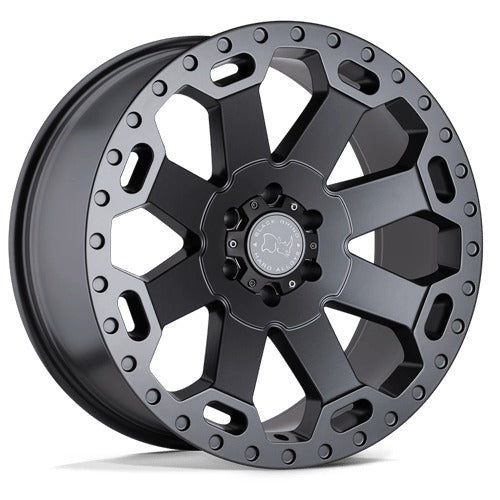 BR WARLORD 17X9 8X165 +12 122 M-GNMTL
