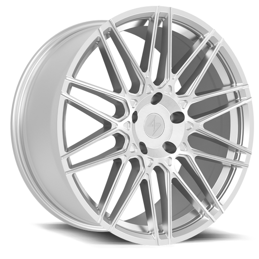 SS6 Drift 19x8.5 5x114.3 +35 Hyper Silver Diamond Cut