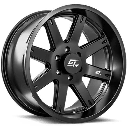 GT OFFROAD INVASION Satin Black Wheel 17x9 8X170mm +12 125.2mm
