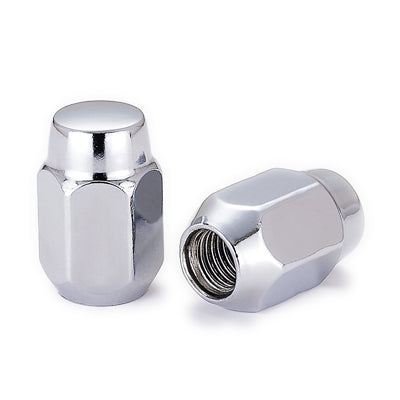 Acorn Chrome Nut 1PC 60° Seat-1/2" RH-21mm Hex-Premium