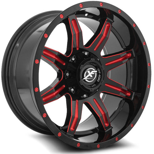 XF-215 20x10 8x165.1/8x180 ET-12 125.2 bore Wheel