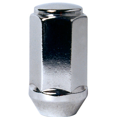 Acorn XL Chrome Nut 1PC 60° Bulge-12x1.50mm-21mm Hex