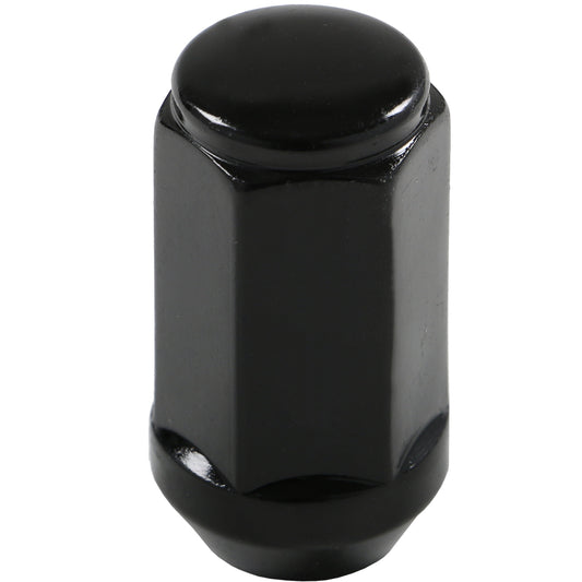 Acorn XL Black Nut 1PC 60° Bulge Seat-14x1.50mm-21mm Hex