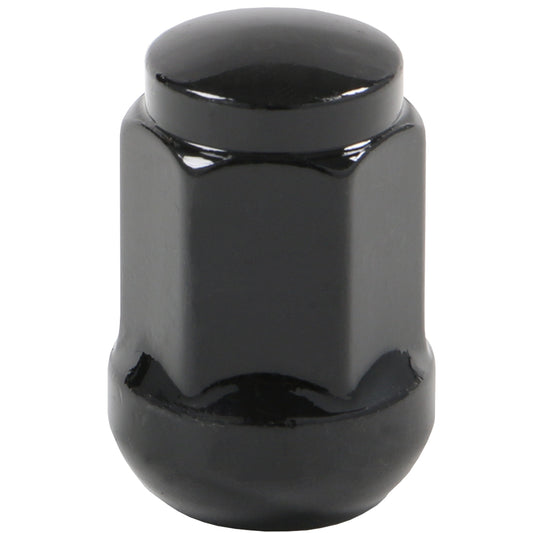 Acorn Black Nut 1PC R12 Radius Seat-12x1.50mm-19mm Hex
