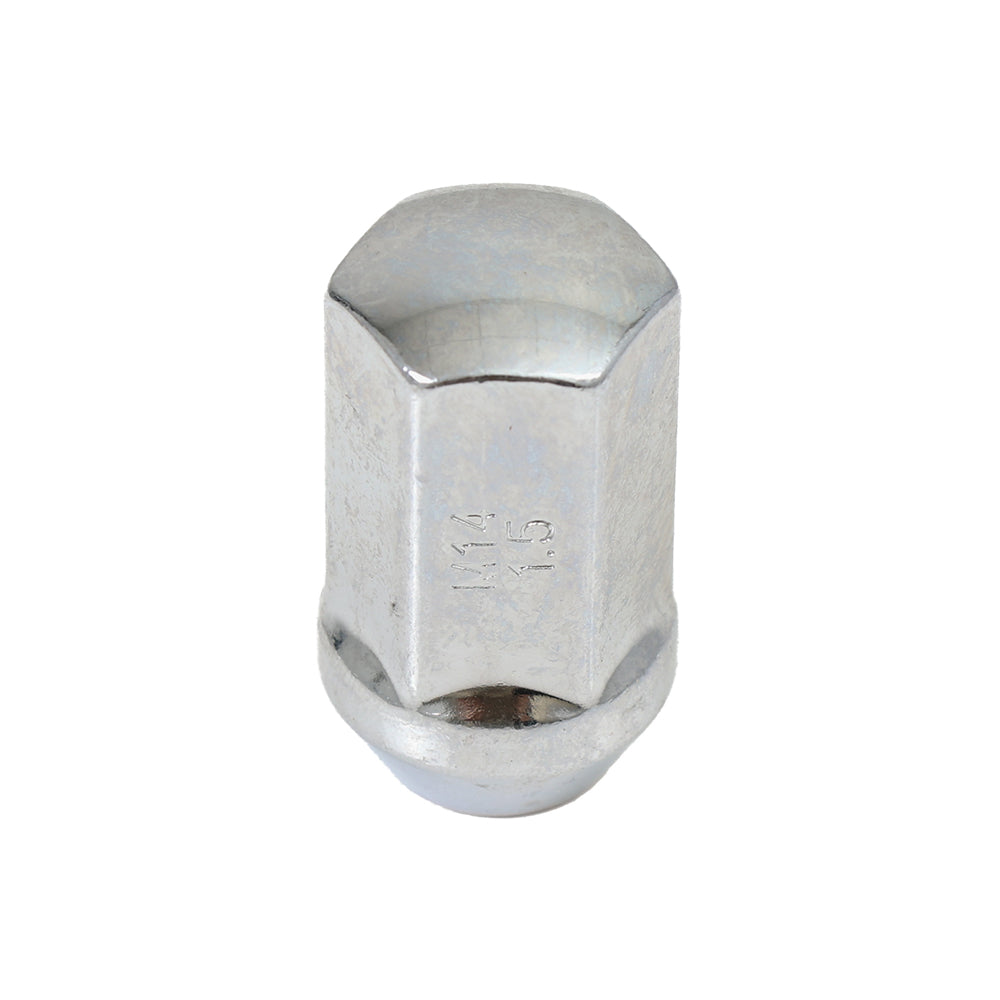 Acorn Duplex XL Chrome Nut 1PC 60° Bulge Seat-14x1.50mm-22mm Hex