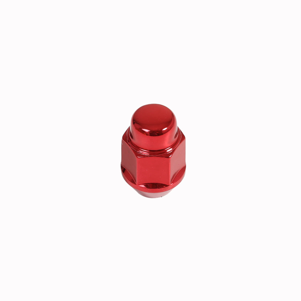 Acorn Red Nut 2PC 60° Bulge Seat-7/16'' RH-21mm Hex