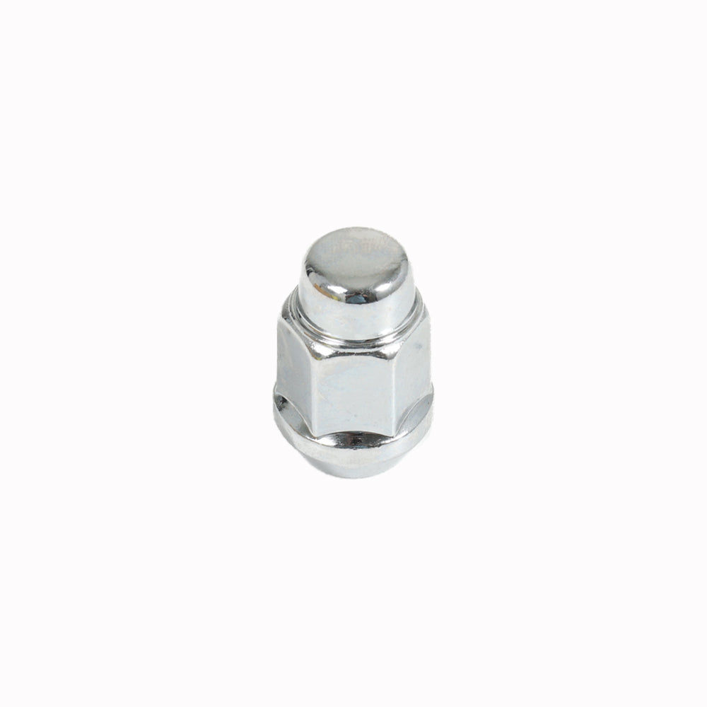 Acorn Chrome Nut 2PC 60° Bulge Seat-7/16'' RH-19mm Hex