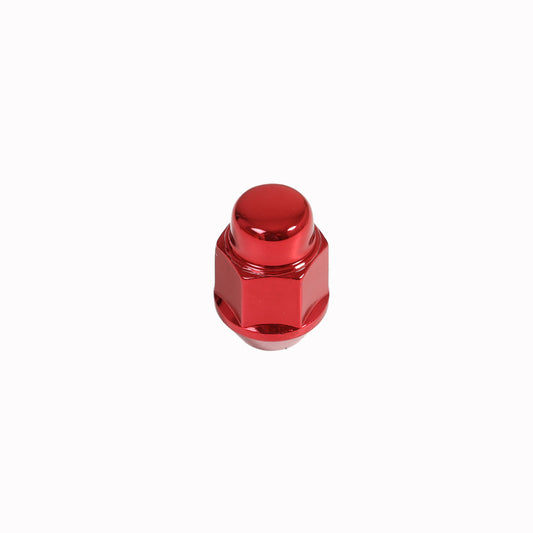Acorn Red Nut 2PC 60° Bulge Seat-7/16'' RH-19mm Hex