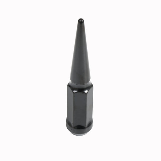 Acorn Spike Black Nut 2PC 60° Seat-9/16'' RH-19mm Hex