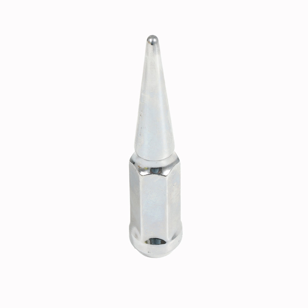 Acorn Spike Chrome Nut 2PC 60° Seat-9/16'' RH-19mm Hex