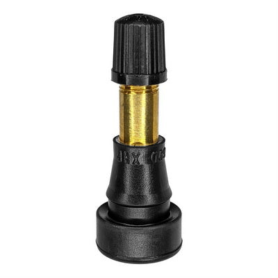 Snap-In Valve - DILL TR600HP Black Short (Single) (80 PSI max. cold inflation pressure)