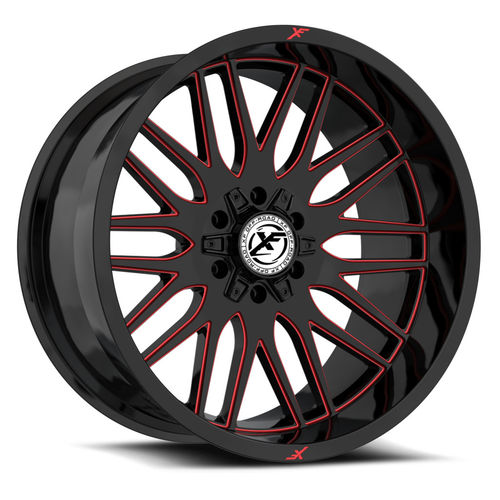 XF-240GBML-R 20x10 6x135/6x139.7 ET-12 106.4 bore Wheel