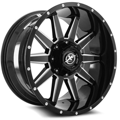 XF-219 22x12 5x127/5x139.7 ET-44 78.1 bore Wheel
