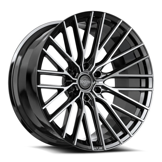 ART-1 20x10 6x135 -12 Gloss Black Brushed