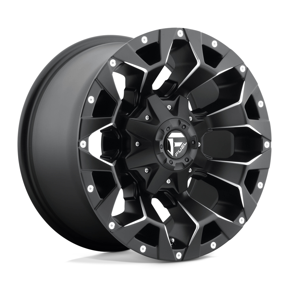 Fuel 1PC D546 ASSAULT MATTE BLACK MILLED Wheel 17x9 6X135/6X139.7mm +1 106.1mm