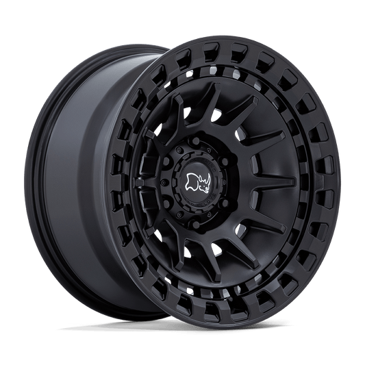 Black Rhino Hard Alloys BARRAGE MATTE BLACK Wheel 17x8.5 6X139.7mm -10 106.1mm