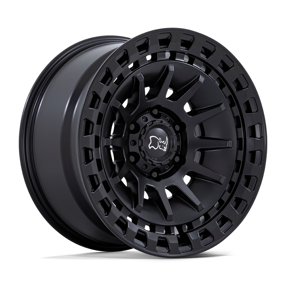 Black Rhino Hard Alloys BARRAGE MATTE BLACK Wheel 18x9 6X135mm +0 87.1mm