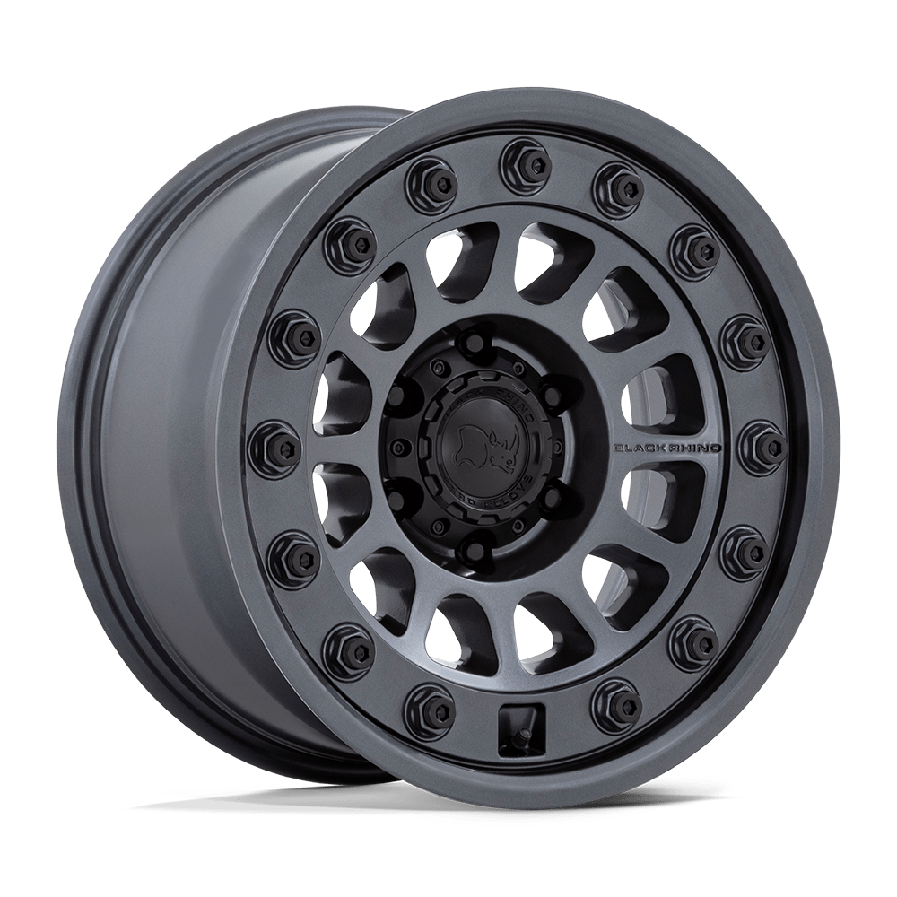 Black Rhino Hard Alloys BR012 OUTBACK MATTE GUNMETAL Wheel 17x8 6X139.7mm +32 106.1mm