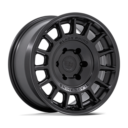 Black Rhino Hard Alloys BR015 VOLL MATTE BLACK Wheel 17x8.5 6X139.7mm +25 106.1mm
