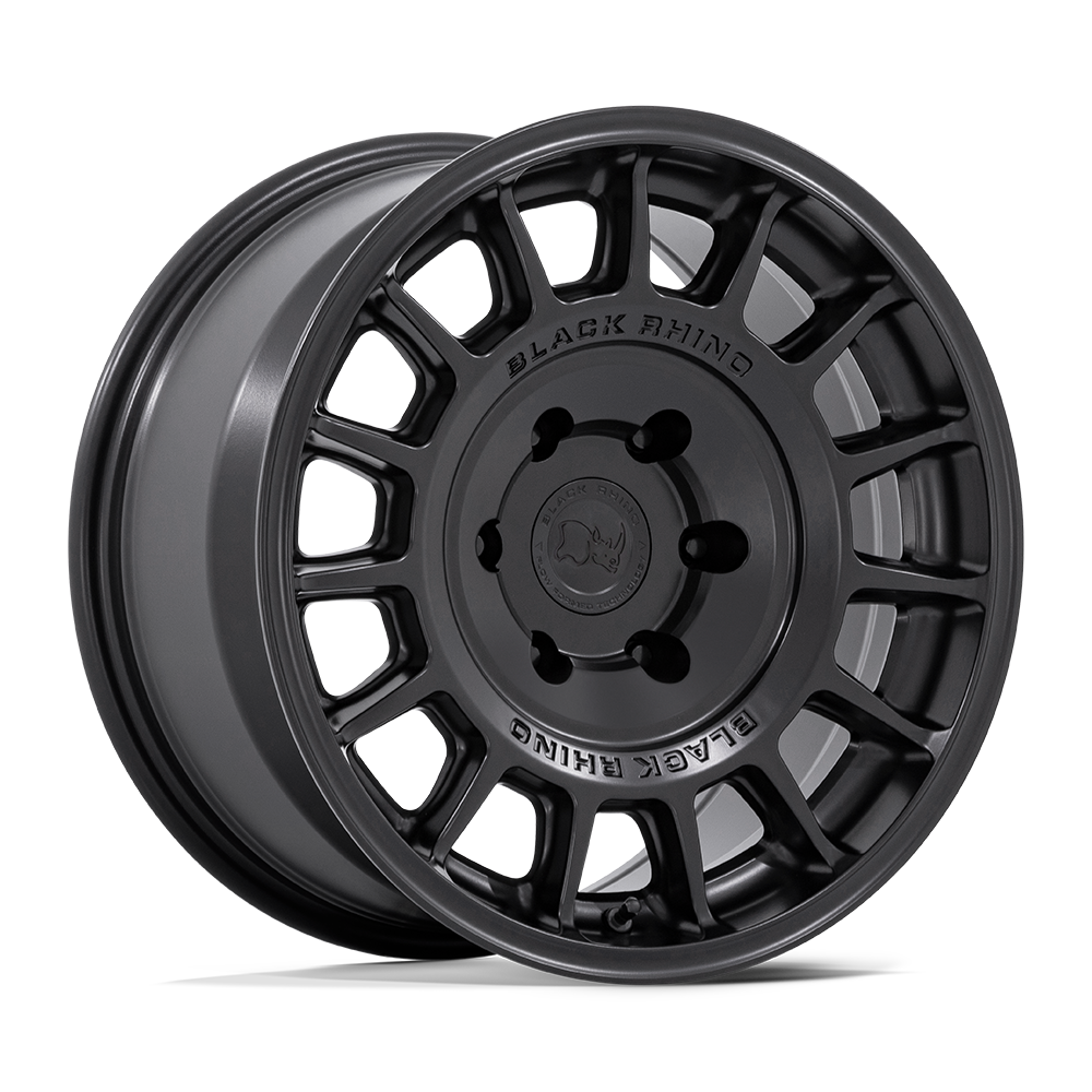 Black Rhino Hard Alloys BR015 VOLL MATTE BLACK Wheel 18x8 5X120mm +25 72.56mm