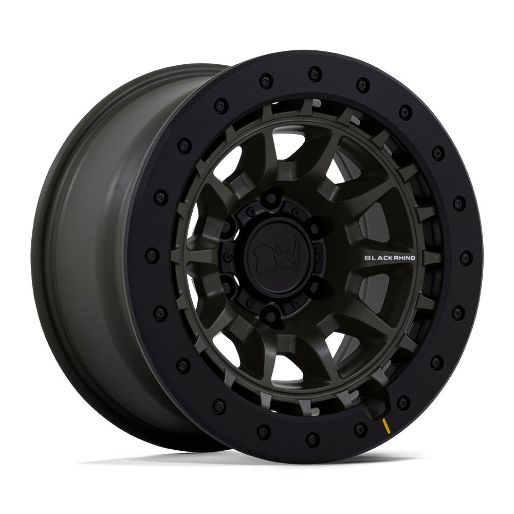 Black Rhino Hard Alloys BR016 TUSK OLIVE DRAB GREEN Wheel 17x8.5 6X135mm -10 87.1mm