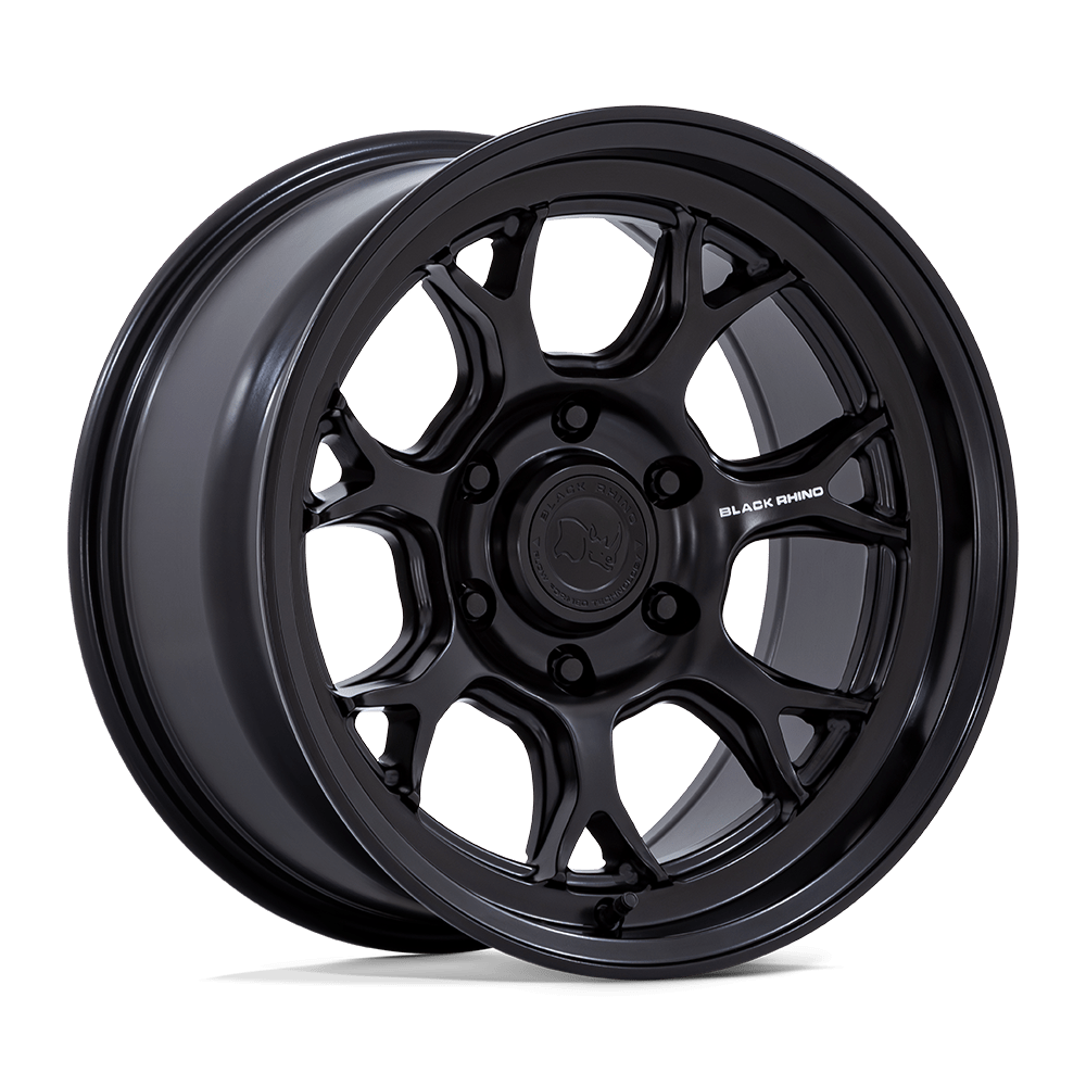 Black Rhino Hard Alloys BR017 ETOSHA MATTE BLACK Wheel 17x8.5 5X127mm +20 71.5mm