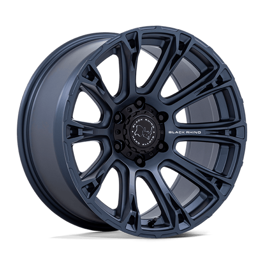Black Rhino Hard Alloys BR020 DIAMONDBACK METALLIC BLUE Wheel 17x9 6X139.7mm +12 106.1mm