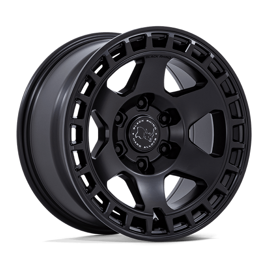 Black Rhino Hard Alloys BR022 BAHARI MATTE BLACK Wheel 17x8.5 6X139.7mm -10 106.1mm