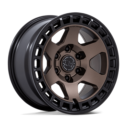 Black Rhino Hard Alloys BR022 BAHARI BURNT BRONZE W/ MATTE BLK-LP Wheel 17x8.5 5X127mm +0 71.5mm