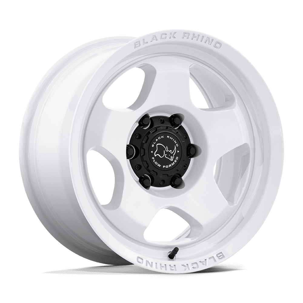Black Rhino Hard Alloys BR031 SOL GLOSS WHITE Wheel 17x8 6X135mm +38 87.1mm