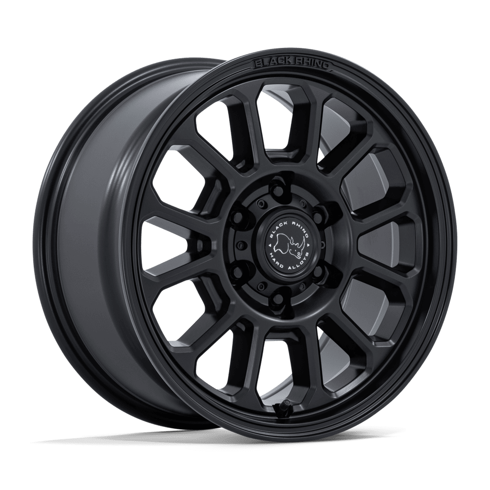 Black Rhino Hard Alloys BR033 ALTA MATTE BLACK Wheel 17x8 6X139.7mm +32 106.1mm