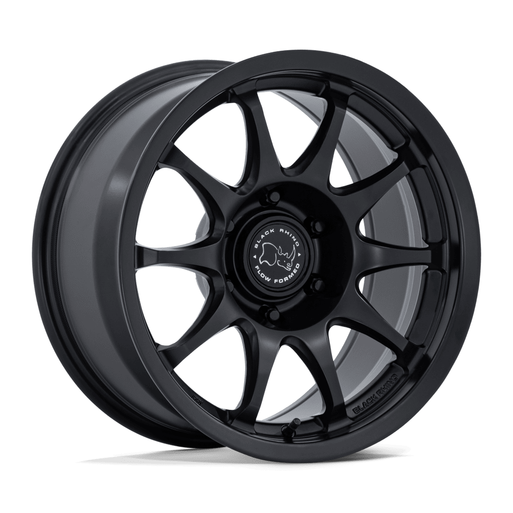Black Rhino Hard Alloys BR038 RONIN MATTE BLACK Wheel 17x8.5 6X139.7mm +25 106.1mm