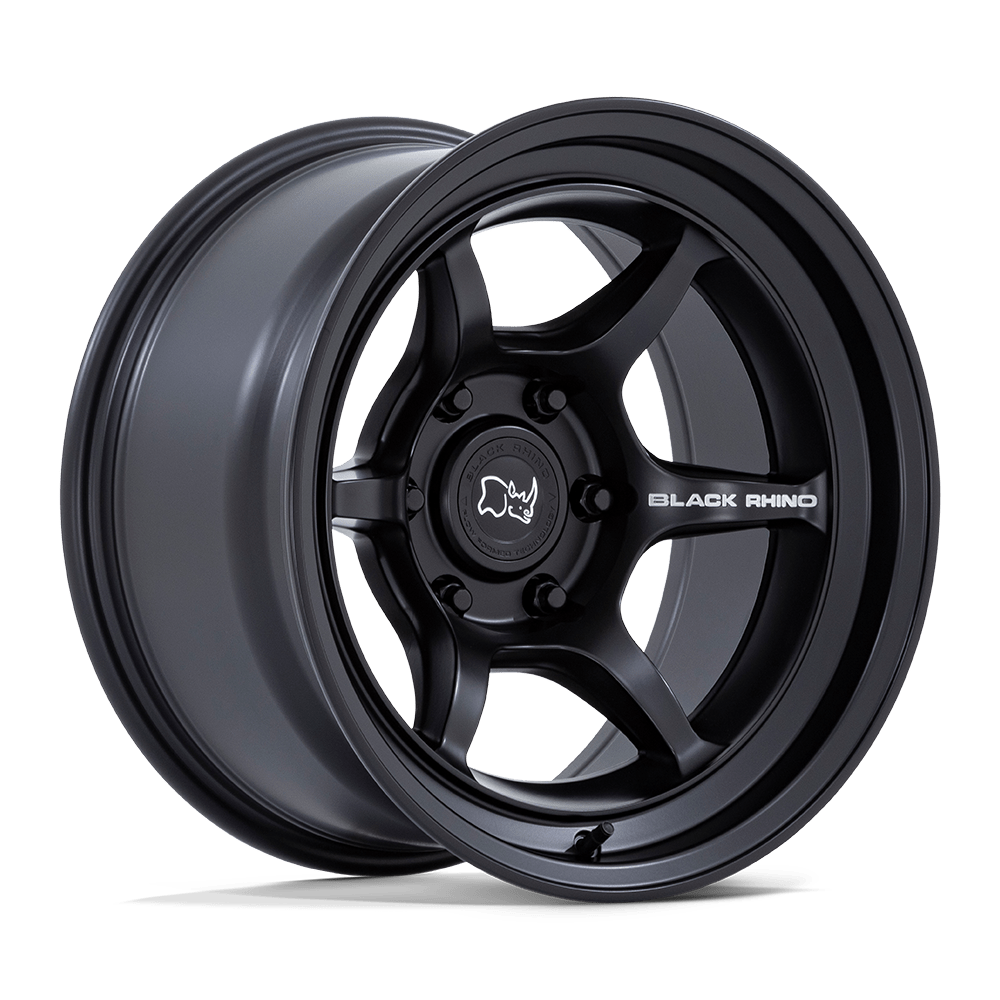 Black Rhino Hard Alloys SHOGUN MATTE BLACK Wheel 17x8.5 5X127mm -10 71.5mm