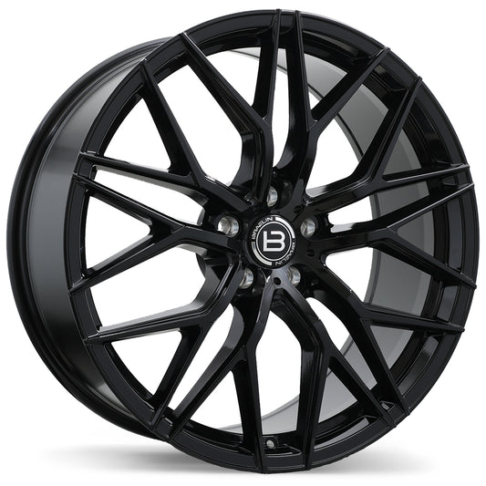 Braelin BR10 Gloss Black Wheel 21x10.0 5X110mm +50 65.1mm