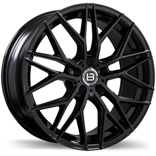 Braelin BR10 Gloss Black Wheel 19x8.5 5X114.3mm +45 70.6mm