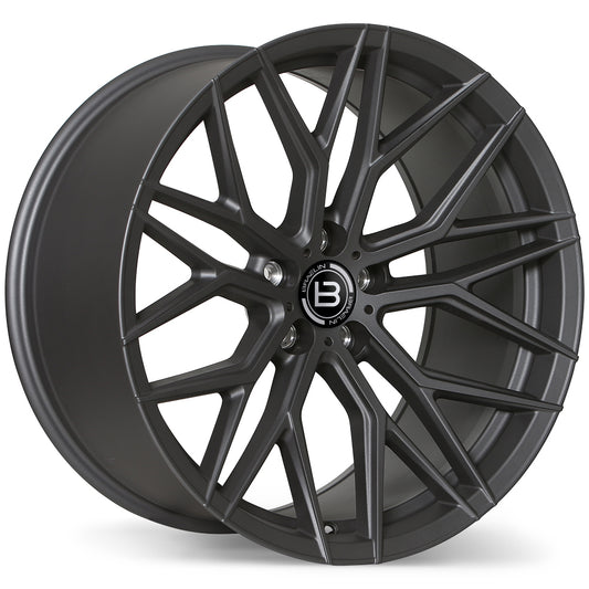Braelin BR10 Matte Graphite Wheel 20x10.5 5X114.3mm +30 64.1mm