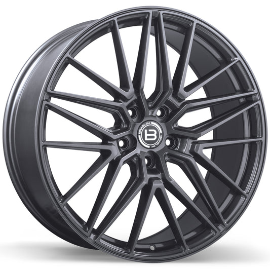 BR13 22x9.0 5x120mm +35 72.6mm GRY / DRK