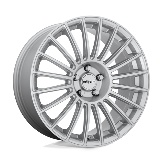 Rotiform R153 BUC GLOSS SILVER Wheel 18x9.5 5X112mm +35 66.56mm
