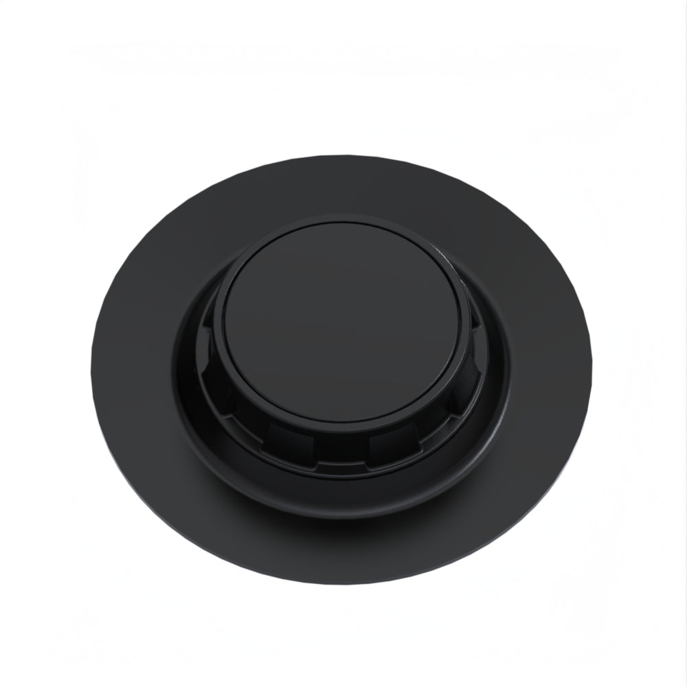 Satin Black Cap (3 piece)
