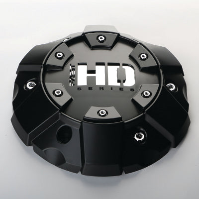 Matte Black Cap With Chrome Fast HD Series Logo