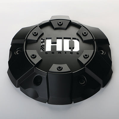 Matte Black Cap With Chrome Fast HD Series Logo