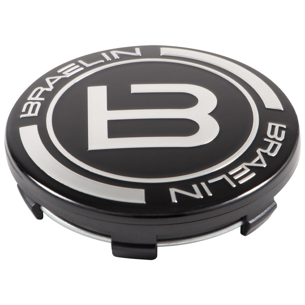 Black Cap With Machined Braelin Crest - Dome
