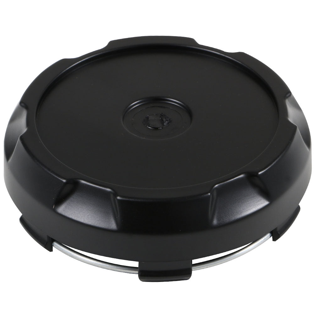 Satin Black Cap (Emblem Separate)