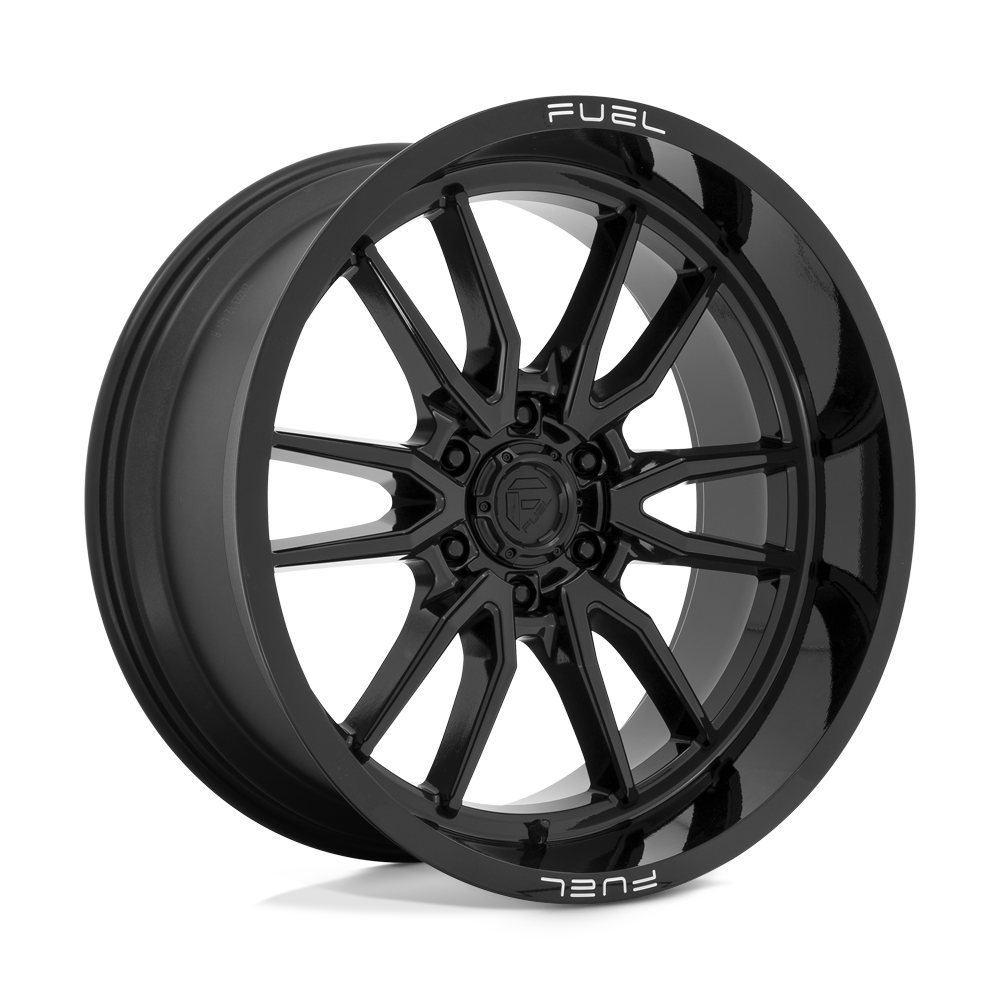 Fuel 1PC D760 CLASH GLOSS BLACK Wheel 22x10 6X135mm -18 87.1mm
