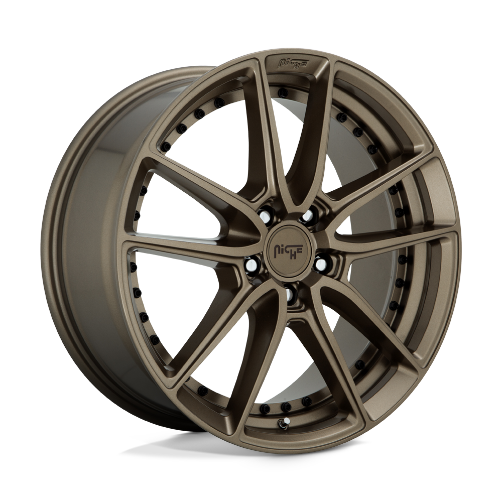 Niche 1PC M222 DFS MATTE BRONZE Wheel 18x8 5X114.3mm +40 72.56mm